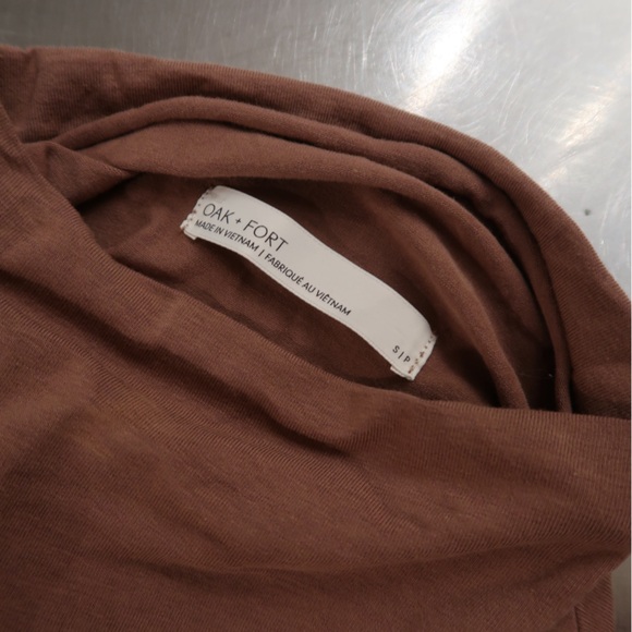 Oak + Fort ran basic mockneck - Picture 2 of 2